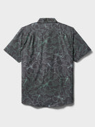 Reyn Spooner BIG BLOOMS PERFORMANCE ALOHA SHIRT in Black