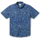 Reyn Spooner BIG BLOOMS PERFORMANCE BUTTON FRONT in NAVY