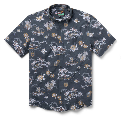 new orleans saints dress shirts Men's Darius Rucker Collection by Fanatics Brown New Orleans Saints Garment Dyed Long Sleeve Full Snap Shirt Size: Medium