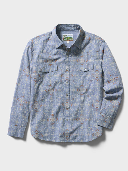 WANDERLUST BANDANA WESTERN LONG SLEEVE SHIRT | Reyn Spooner
