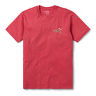 Reyn Spooner SANTA IN HAWAI'I GRAPHIC TEE in RED