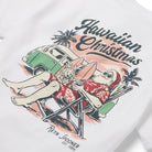 Reyn Spooner SANTA IN HAWAI'I GRAPHIC TEE in WHITE