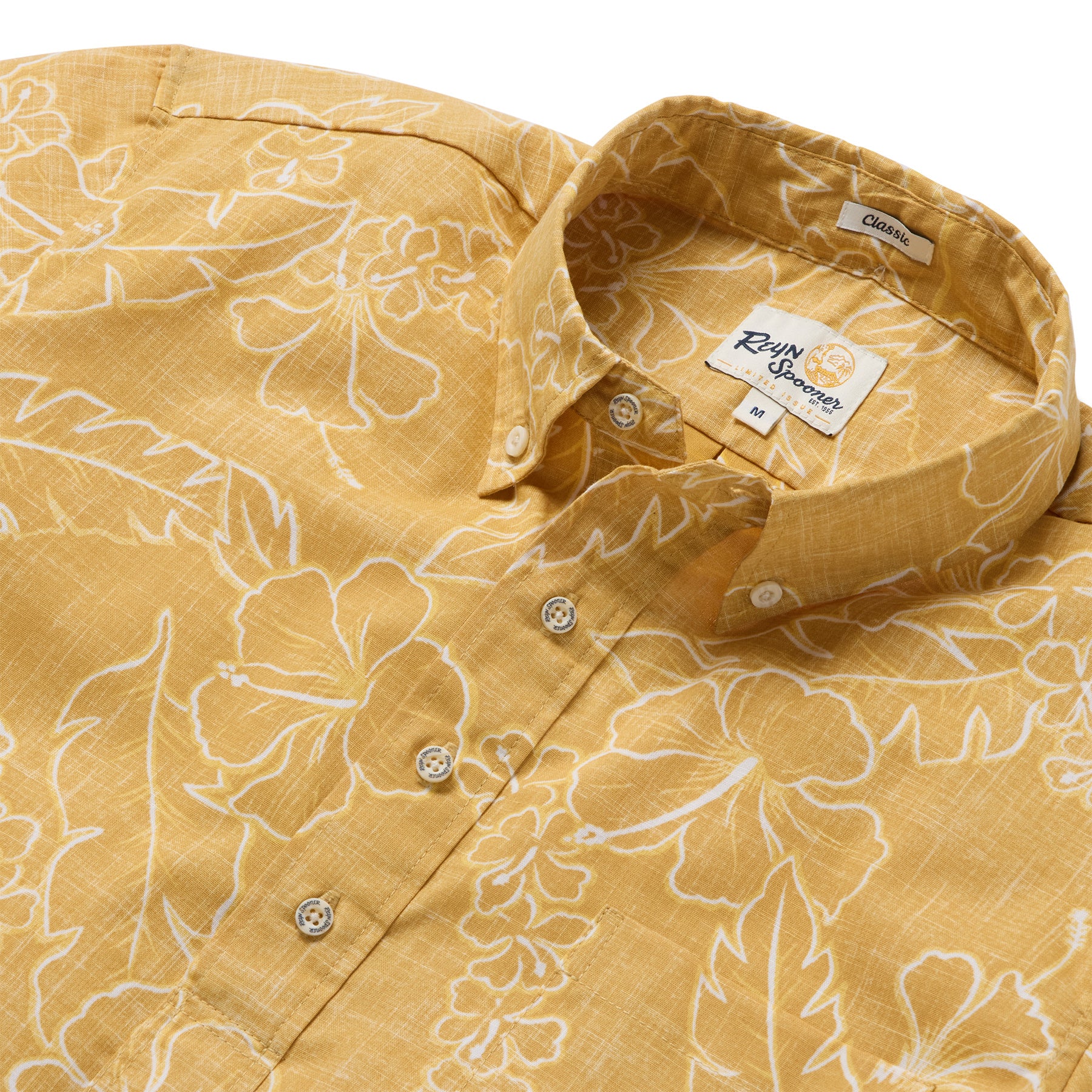 Reyn Spooner LEI LOW PULLOVER in GOLD