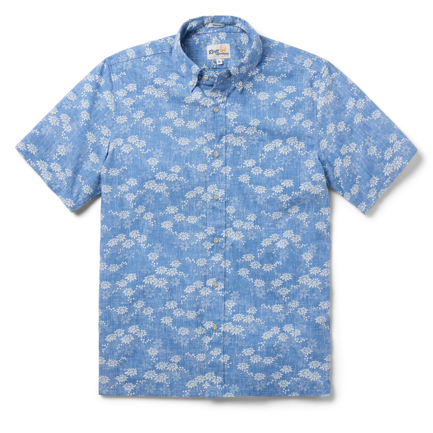 Reyn Spooner KYOTO SPRING BUTTON FRONT in RIVIERA BLUE