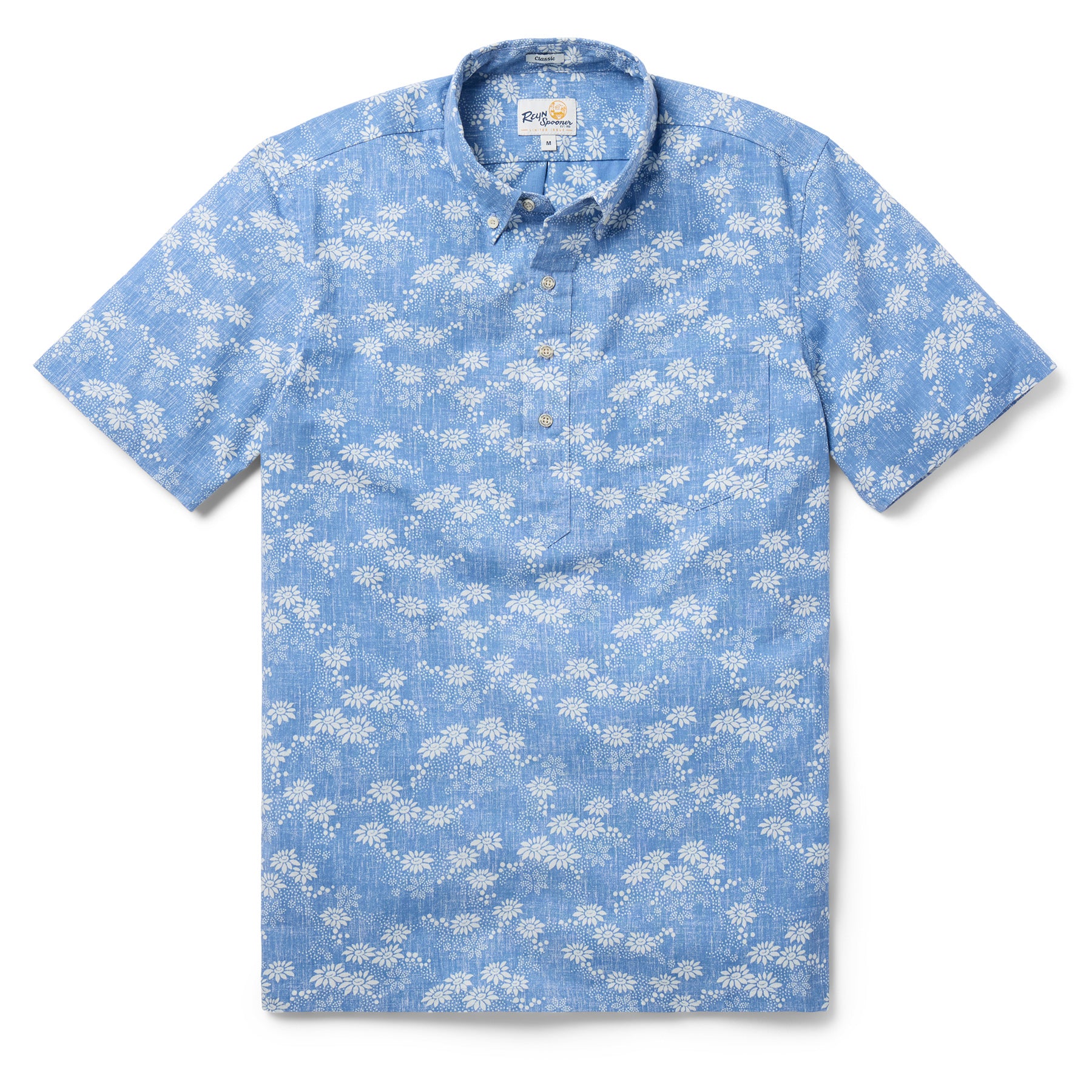 Reyn Spooner KYOTO SPRING PULLOVER in RIVIERA BLUE