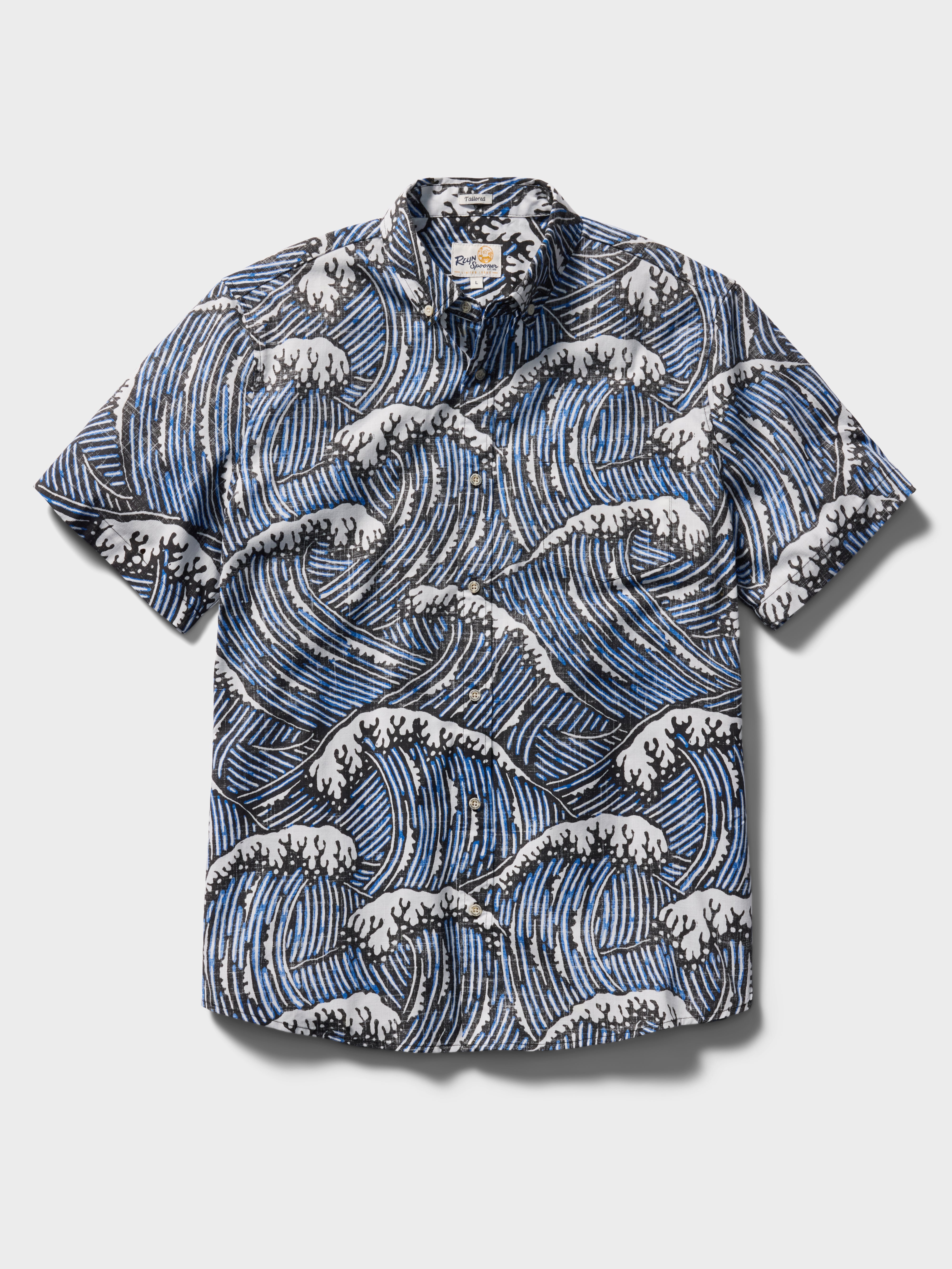 Reyn Spooner SUPER SWELLS TAILORED in BLACK