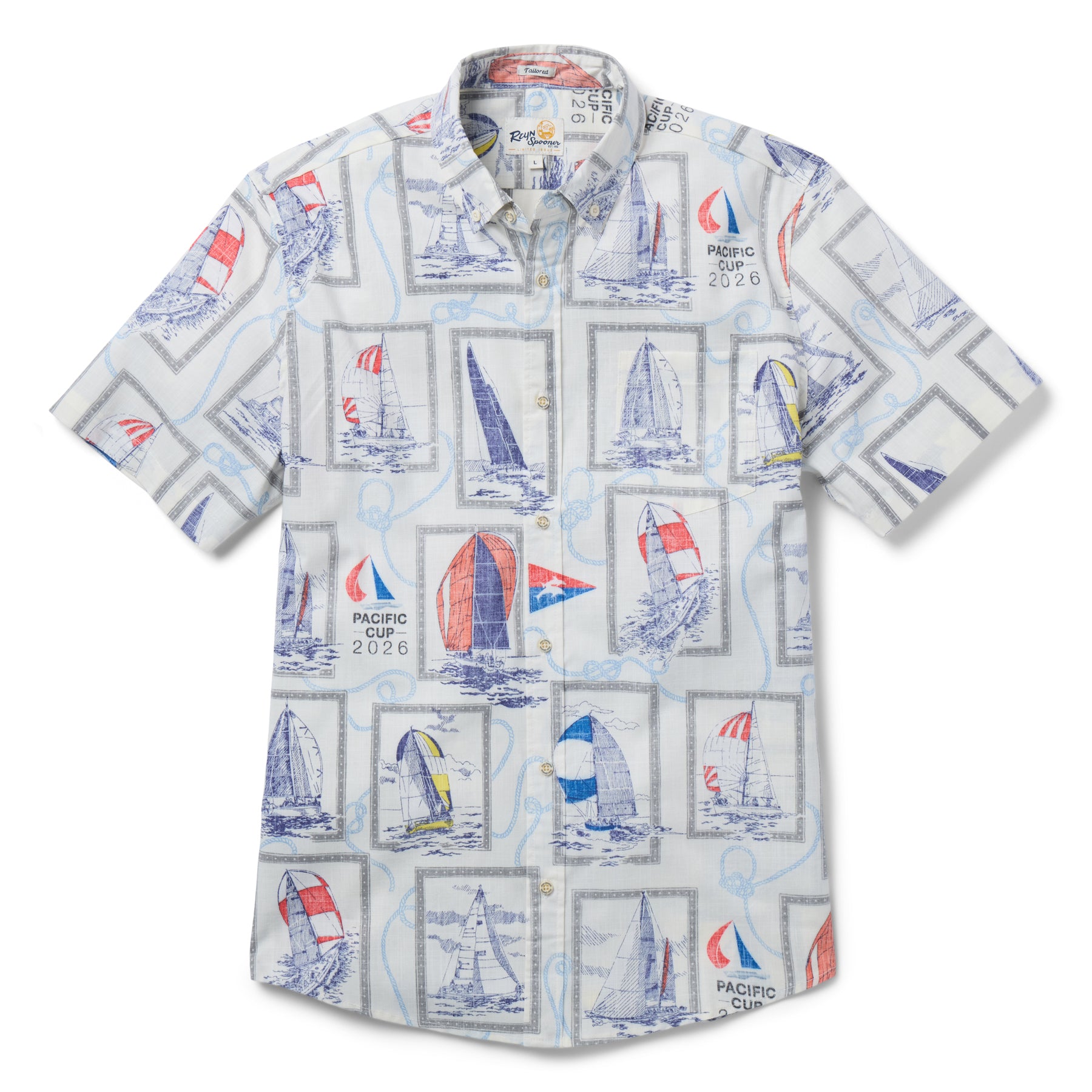 Reyn Spooner PACIFIC CUP 2026 TAILORED in IVORY