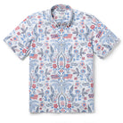 Reyn Spooner SUMMER COMMEMORATIVE 2026 BUTTON FRONT in WHITE