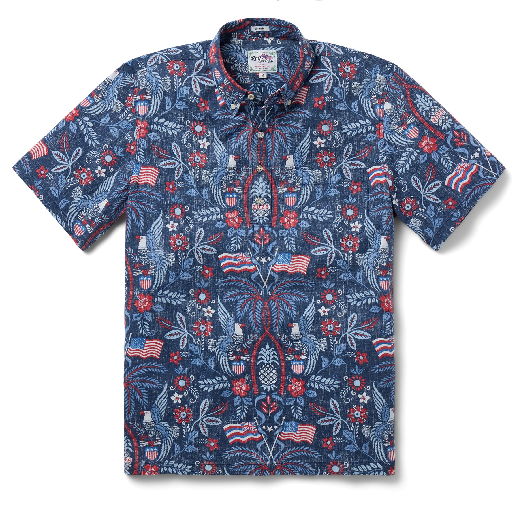 Reyn Spooner SUMMER COMMEMORATIVE 2026 PULLOVER in NAVY