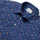 Reyn Spooner BLUE HAWAI'I PERFORMANCE POLO in INDIGO
