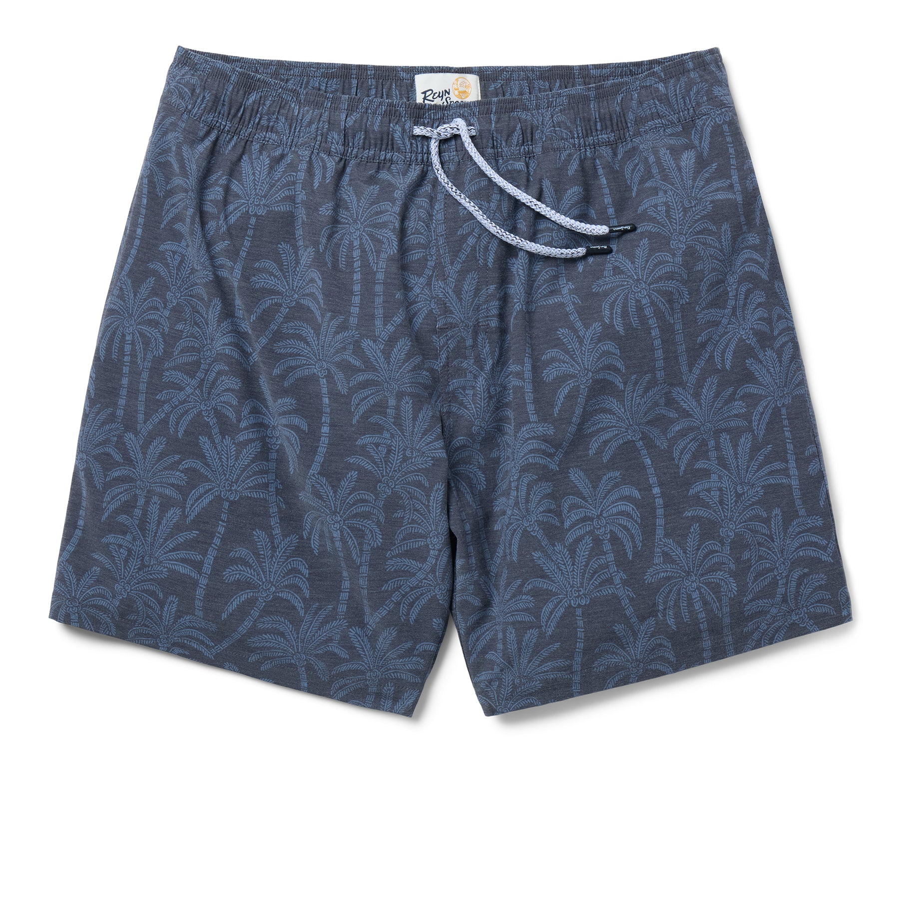 Reyn Spooner LOULU TRAIL ECO SWIM SHORTS in BLACK