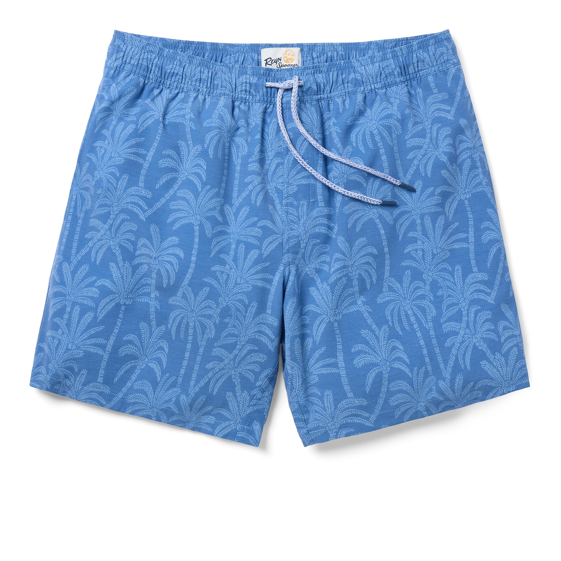 Reyn Spooner LOULU TRAIL ECO SWIM SHORTS in MOONLIGHT BLUE