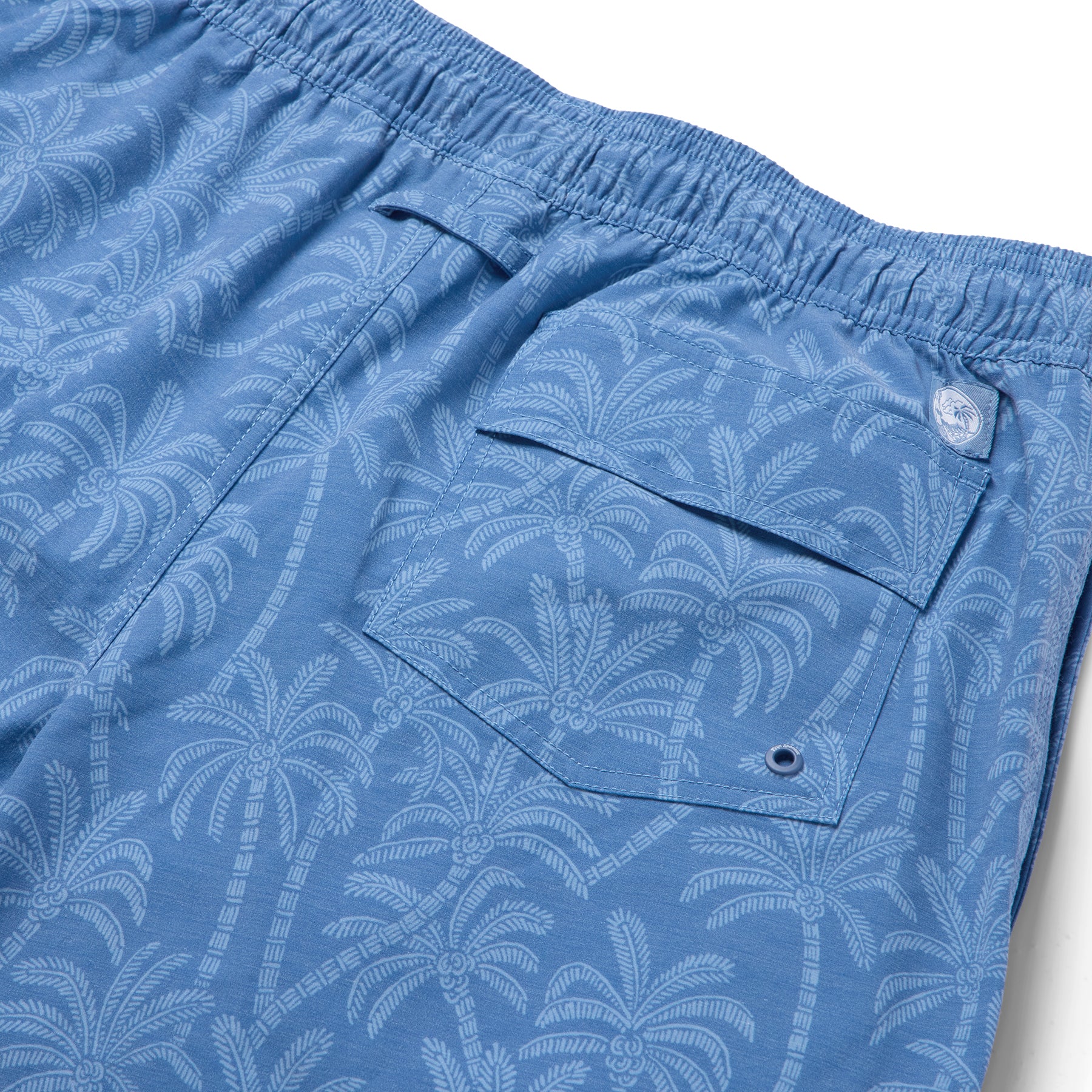 Reyn Spooner LOULU TRAIL ECO SWIM SHORTS in MOONLIGHT BLUE