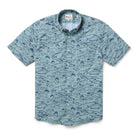 Reyn Spooner FISHERMAN'S A-LURE PERFORMANCE ALOHA SHIRT in JADE