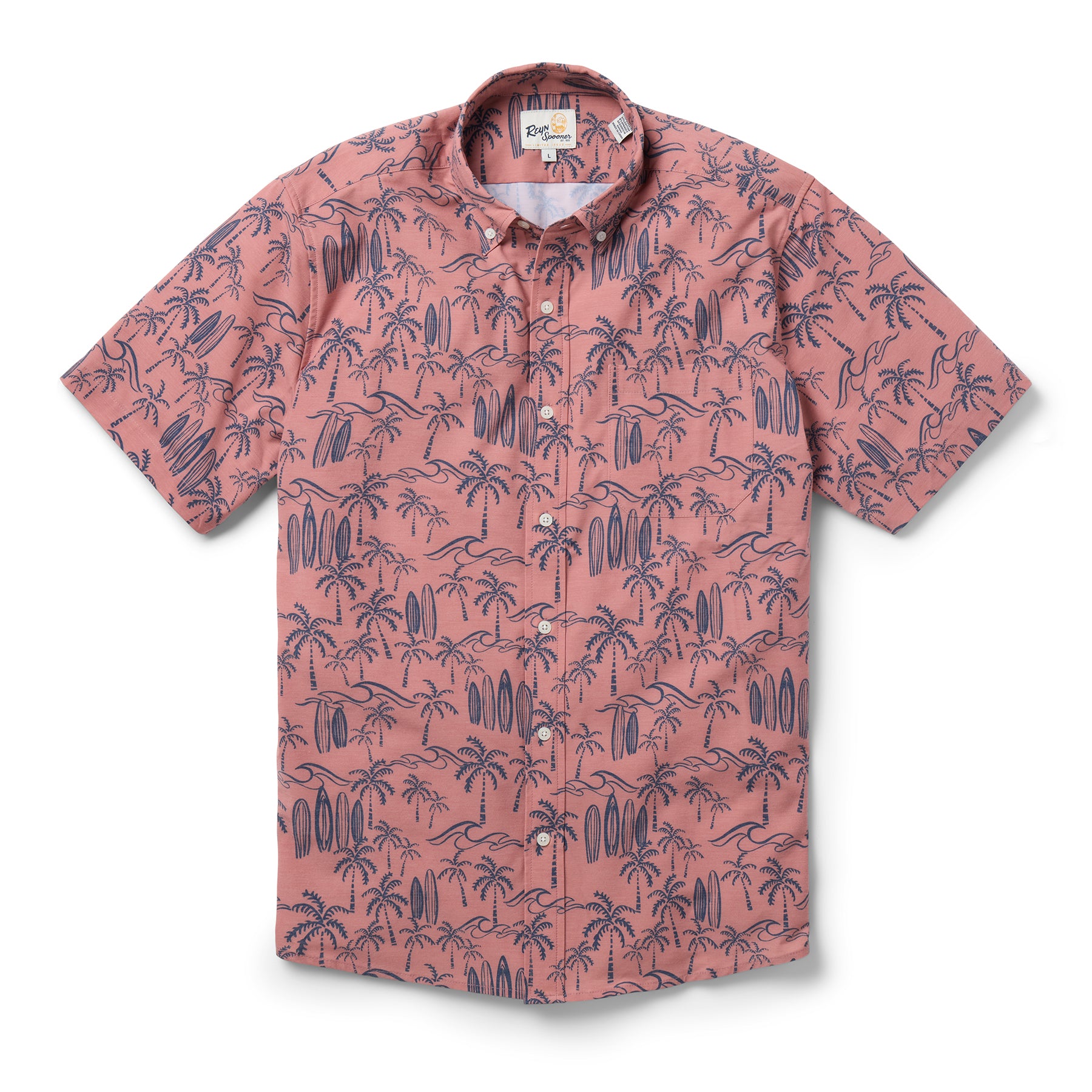 SURF BREAK MEN'S PERFORMANCE ALOHA SHIRT | Reyn Spooner