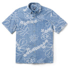 Reyn Spooner OLD SCHOOL REYN'S BUTTON FRONT in MOONLIGHT BLUE