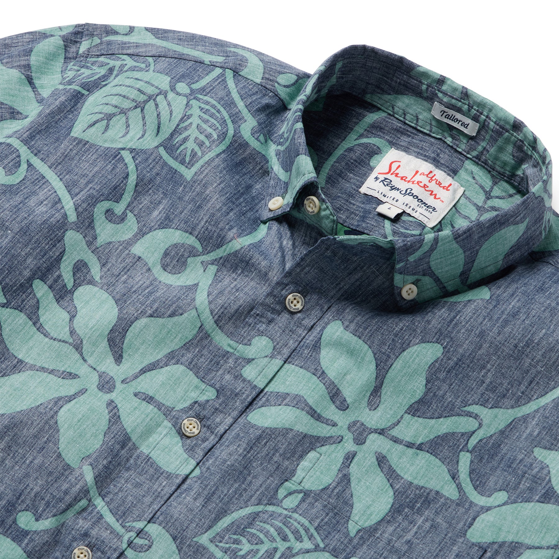 Reyn Spooner TIARE PAREAU TAILORED in NAVY