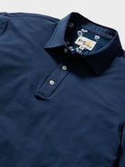 Reyn Spooner KONA COTTON POLO in DRESS BLUES