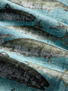 Reyn Spooner OIO BY NAOKI BUTTON FRONT in ADRIATIC BLUE