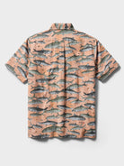 Reyn Spooner OIO BY NAOKI BUTTON FRONT in CORAL