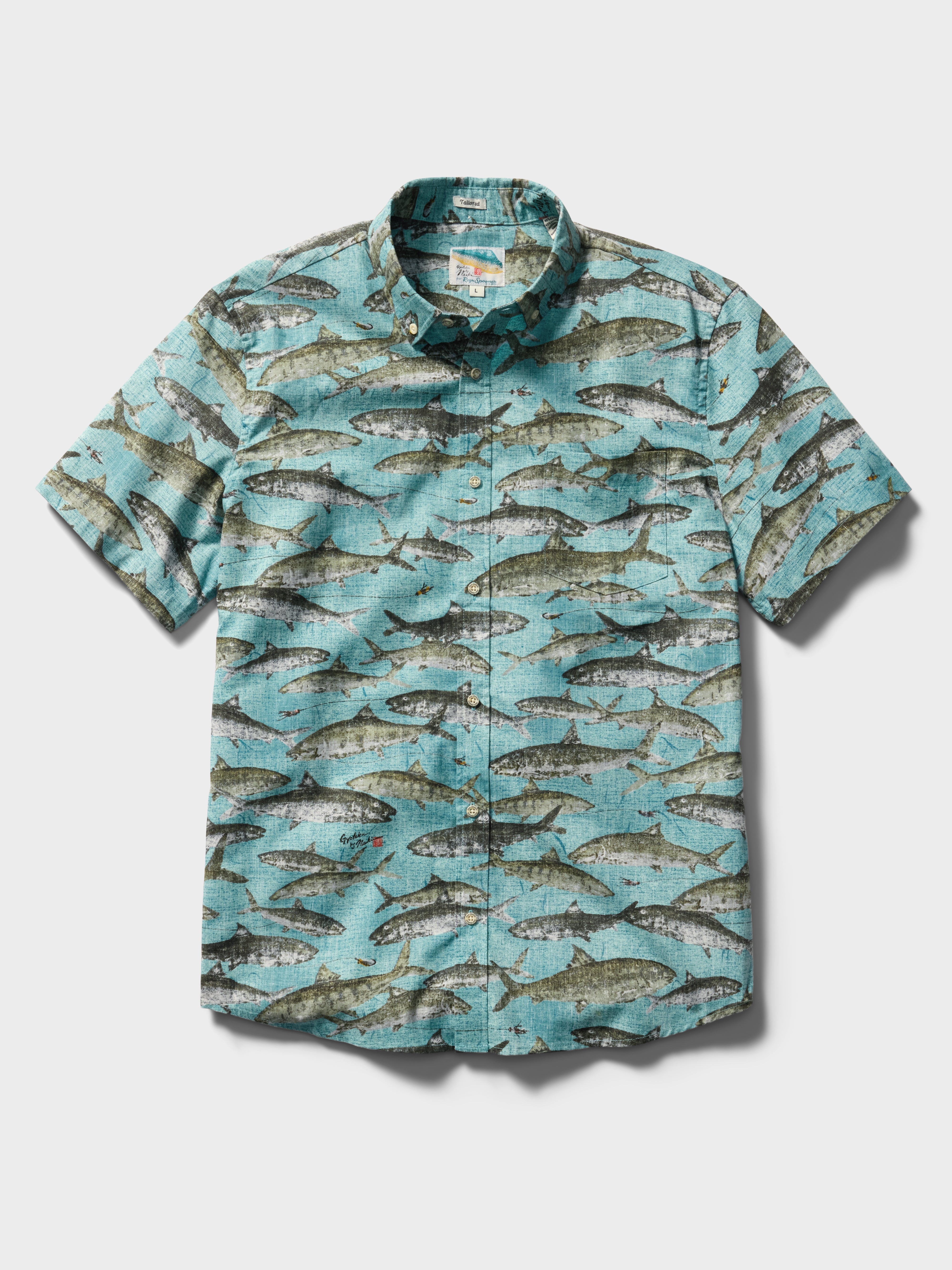Reyn Spooner OIO BY NAOKI TAILORED in ADRIATIC BLUE