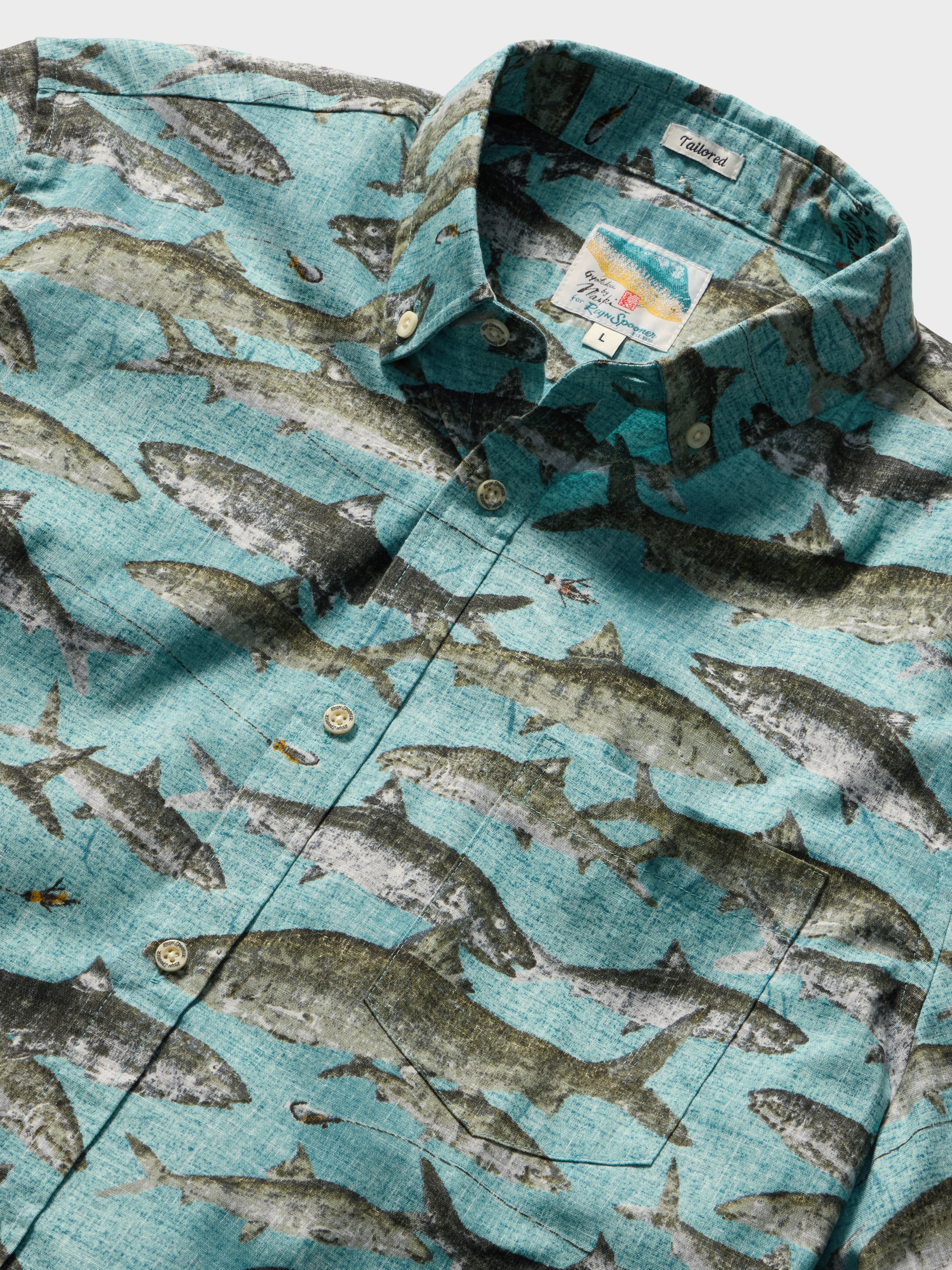 Reyn Spooner OIO BY NAOKI TAILORED in ADRIATIC BLUE
