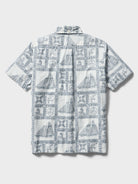 Reyn Spooner NEWPORT SAILOR BUTTON FRONT in WHITE