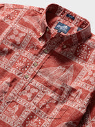 Reyn Spooner NEWPORT SAILOR PULLOVER in RED
