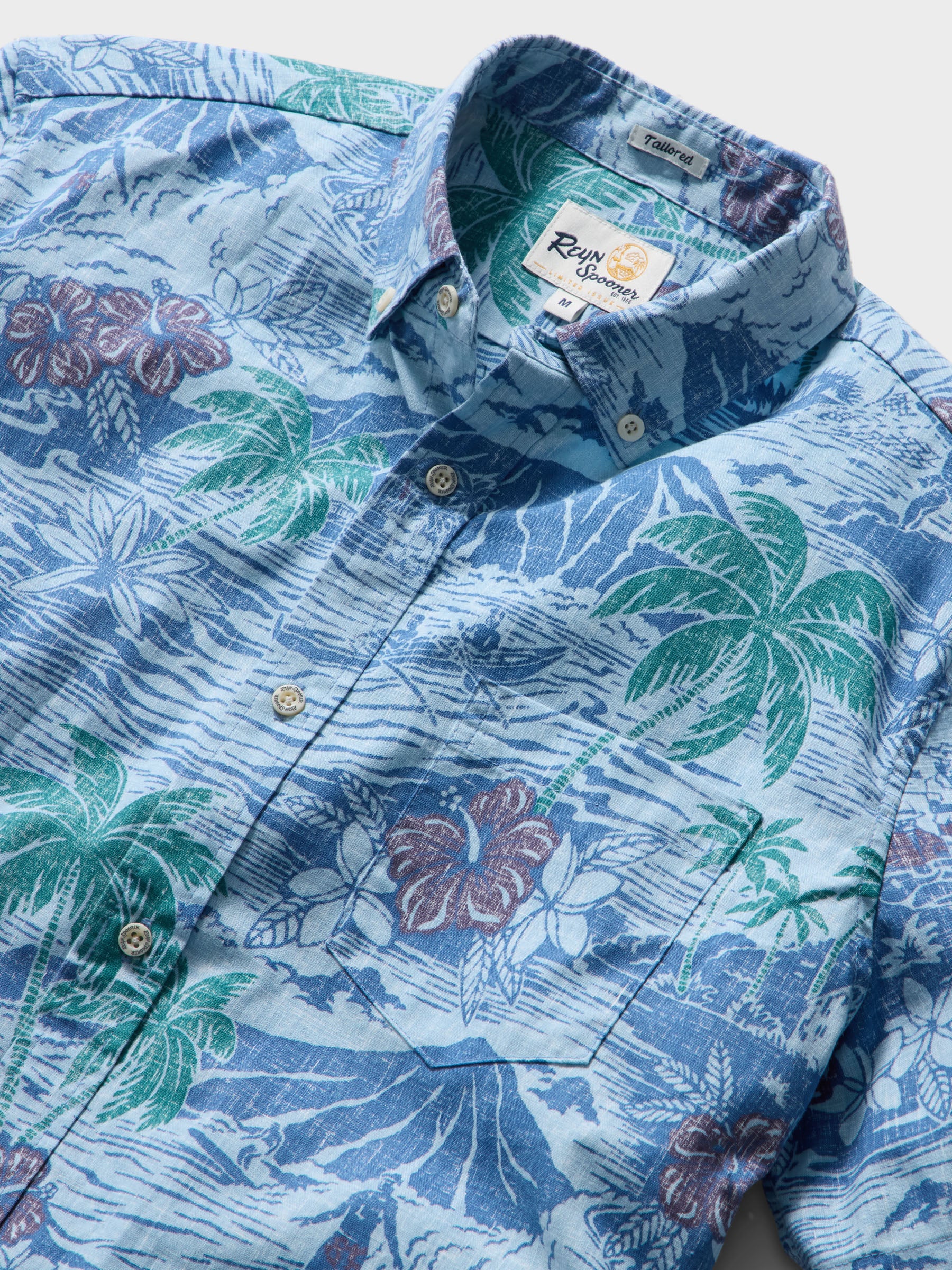 Reyn Spooner PARADISE FOUND TAILORED in CHAMBRAY