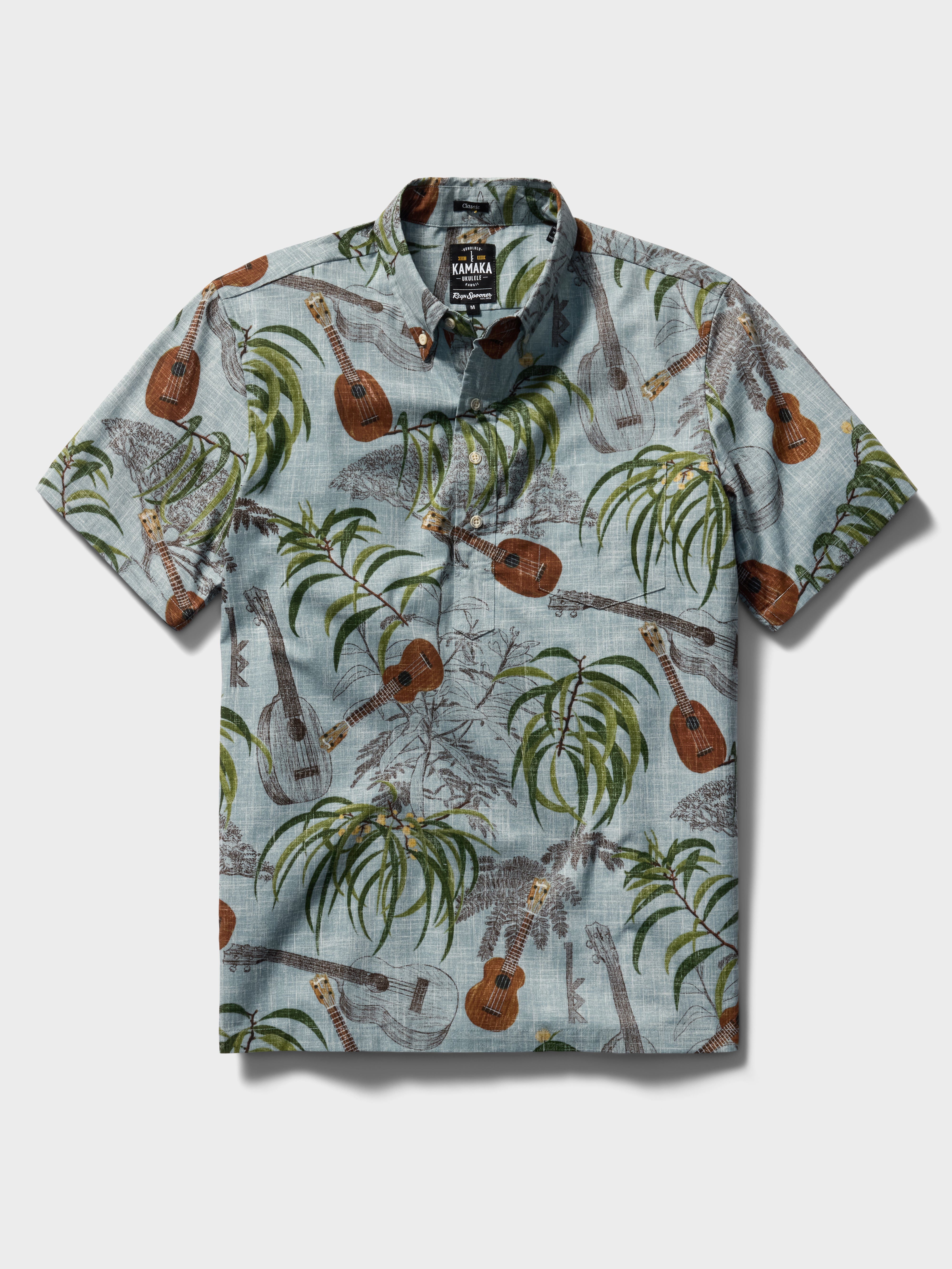 Reyn Spooner KAMAKA UKULELE 110TH ANNIVERSARY PULLOVER in ARONA
