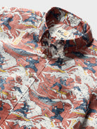 Reyn Spooner SURF NINJAS BUTTON FRONT in RED