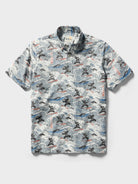 Reyn Spooner SURF NINJAS BUTTON FRONT in STORM GRAY