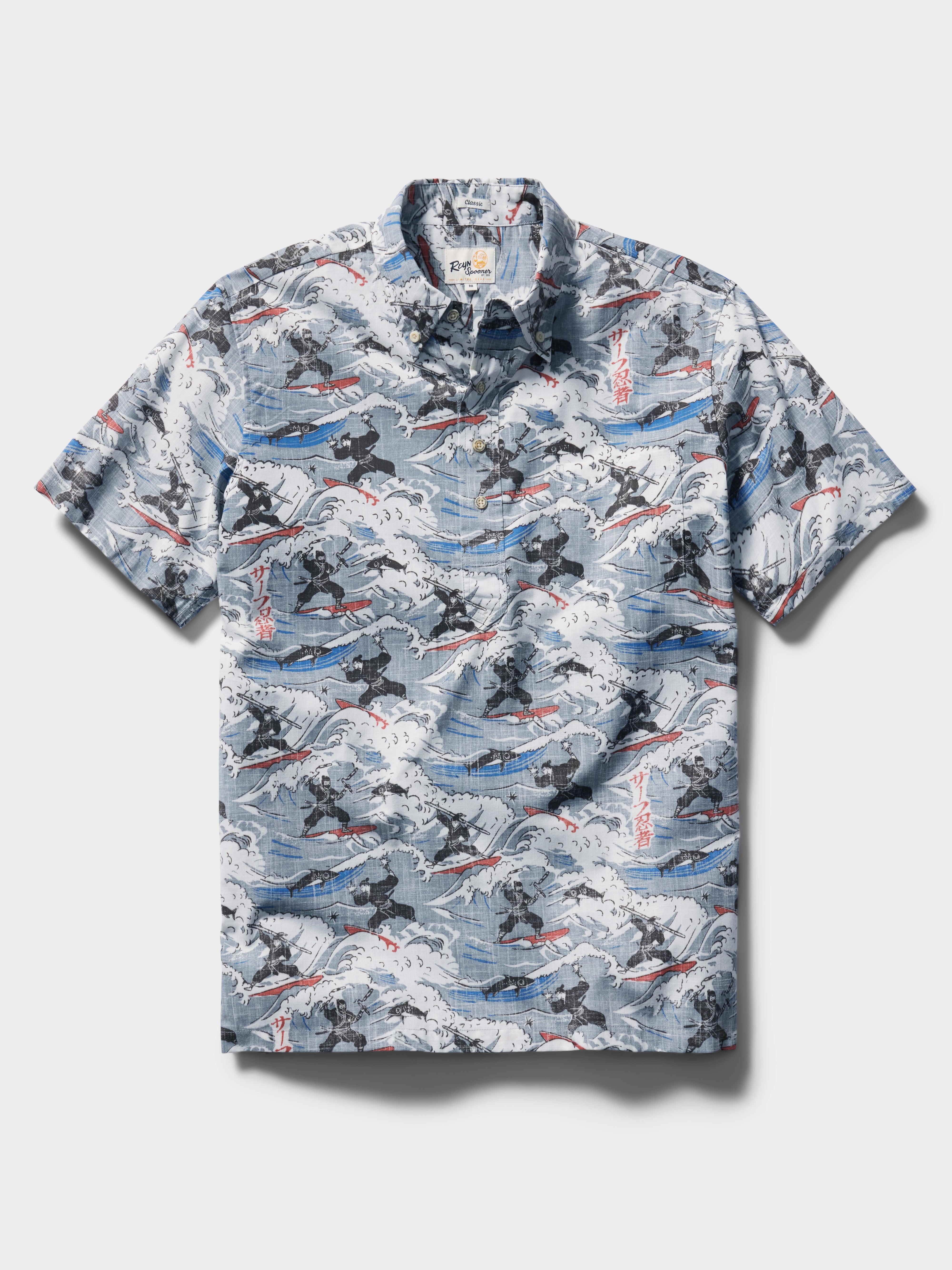SURF NINJAS MEN'S ALOHA SHIRT | Reyn Spooner