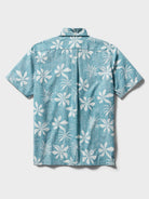 Reyn Spooner ISLAND DAZE BUTTON FRONT in ADRIATIC BLUE