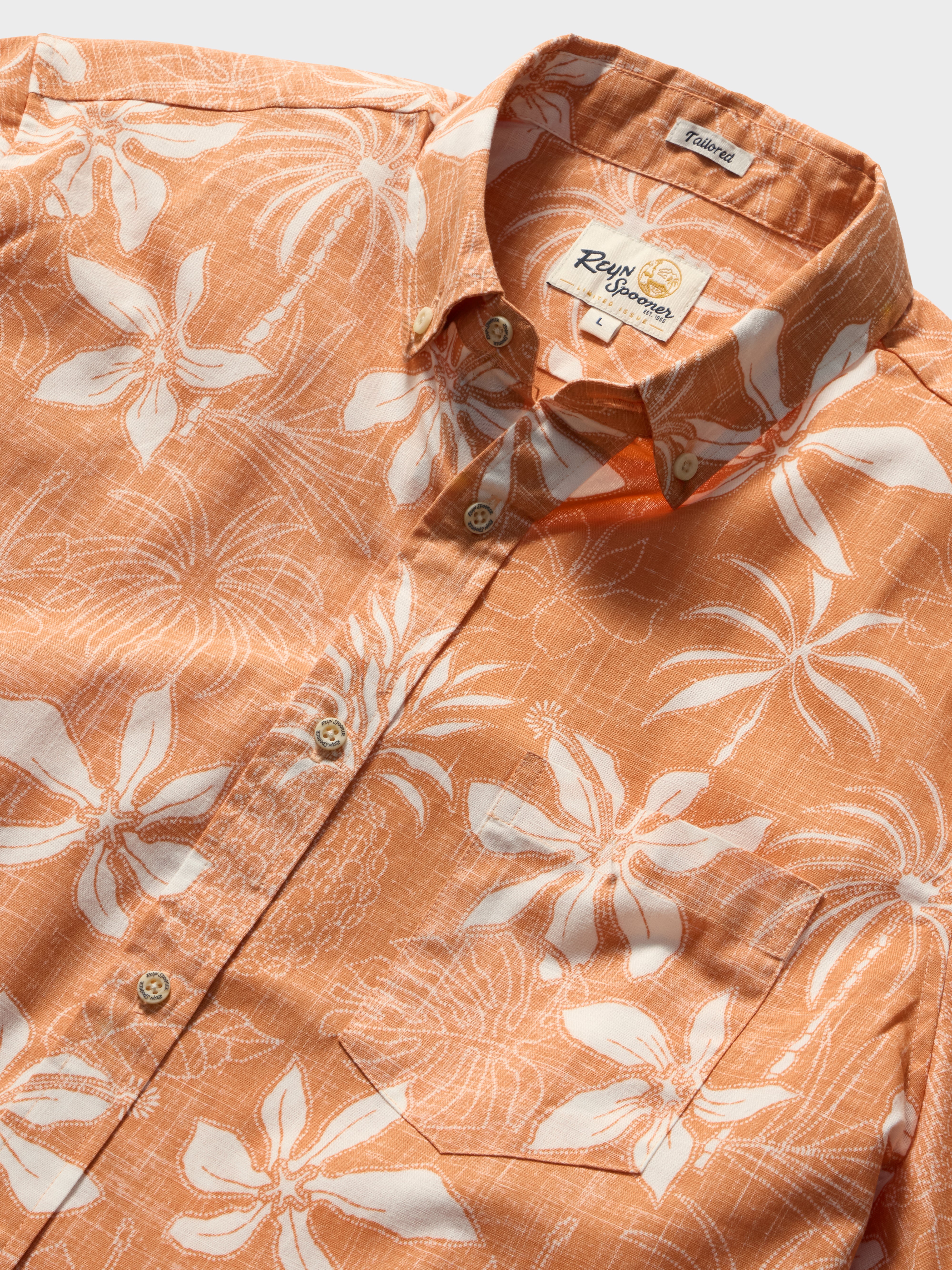Reyn Spooner ISLAND DAZE TAILORED in PAPAYA