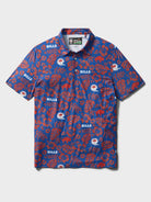 Reyn Spooner BUFFALO BILLS THROWBACK PERFORMANCE POLO in BLUE