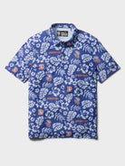 Reyn Spooner DENVER BRONCOS THROWBACK PERFORMANCE POLO in BLUE