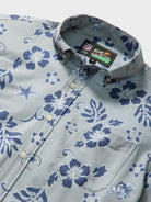 Reyn Spooner DALLAS COWBOYS THROWBACK PERFORMANCE ALOHA SHIRT in GREY