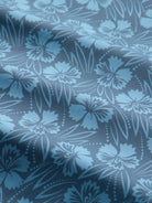 Reyn Spooner BLOSSOM HARMONY PERFORMANCE POLO in MOONLIGHT BLUE