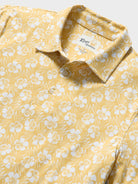 Reyn Spooner BLOSSOM HARMONY PERFORMANCE POLO in YELLOW
