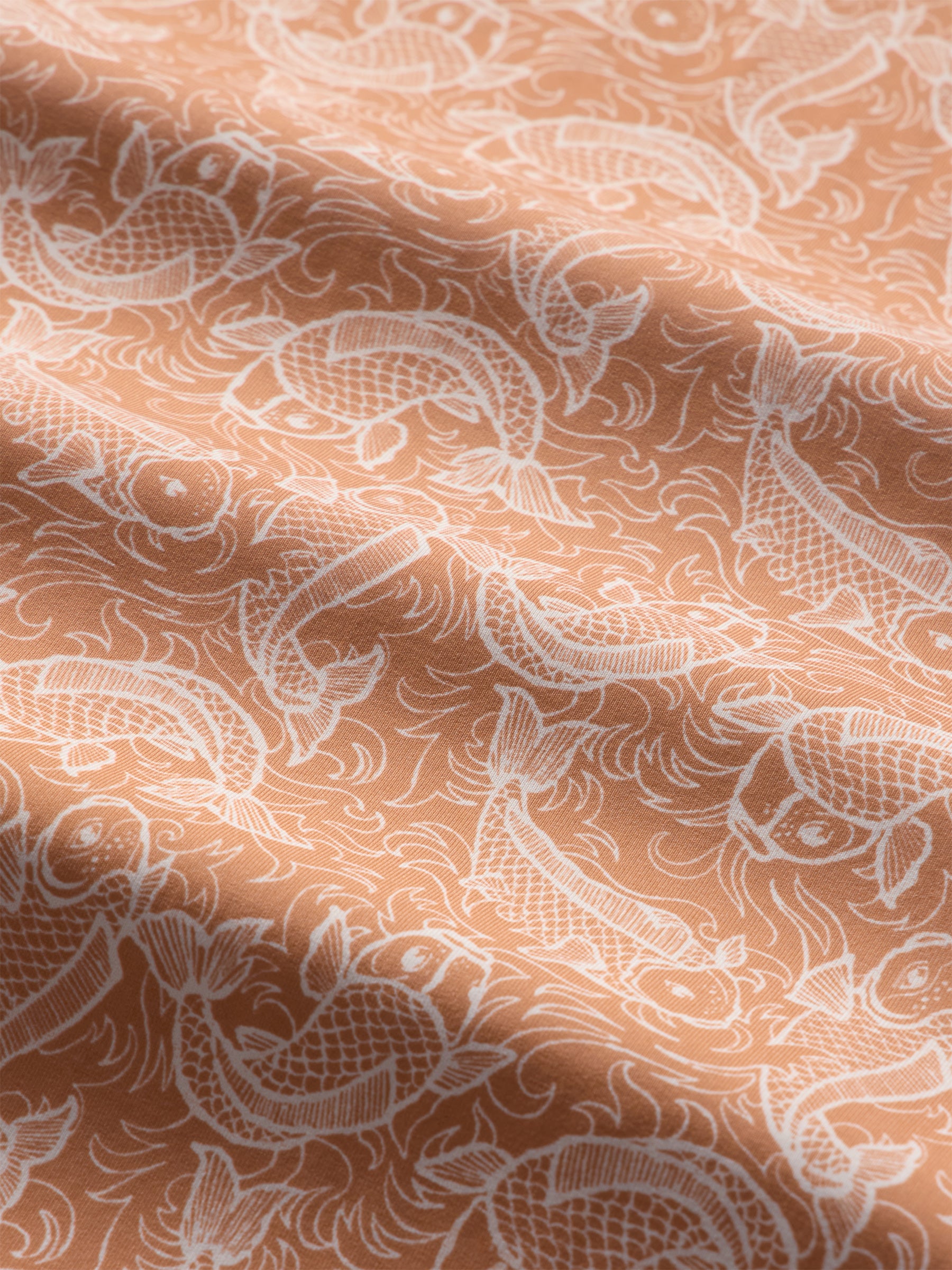 Reyn Spooner KOI POND PERFORMANCE POLO in CORAL