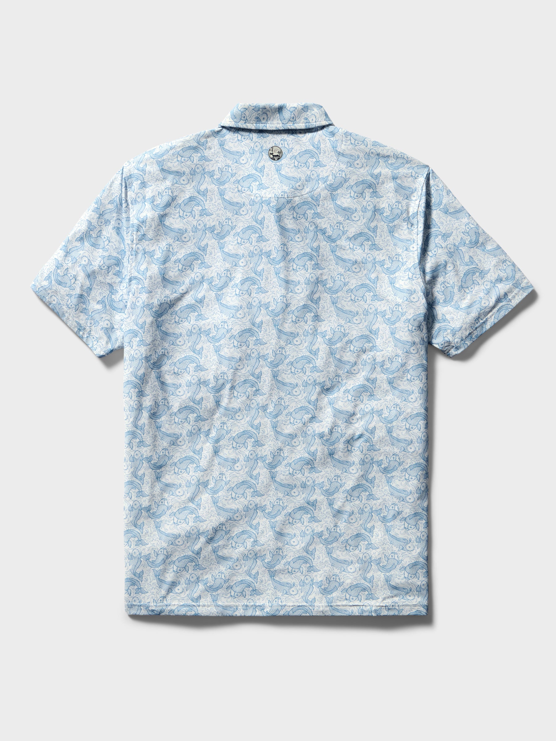 Reyn Spooner KOI POND PERFORMANCE POLO in WHITE