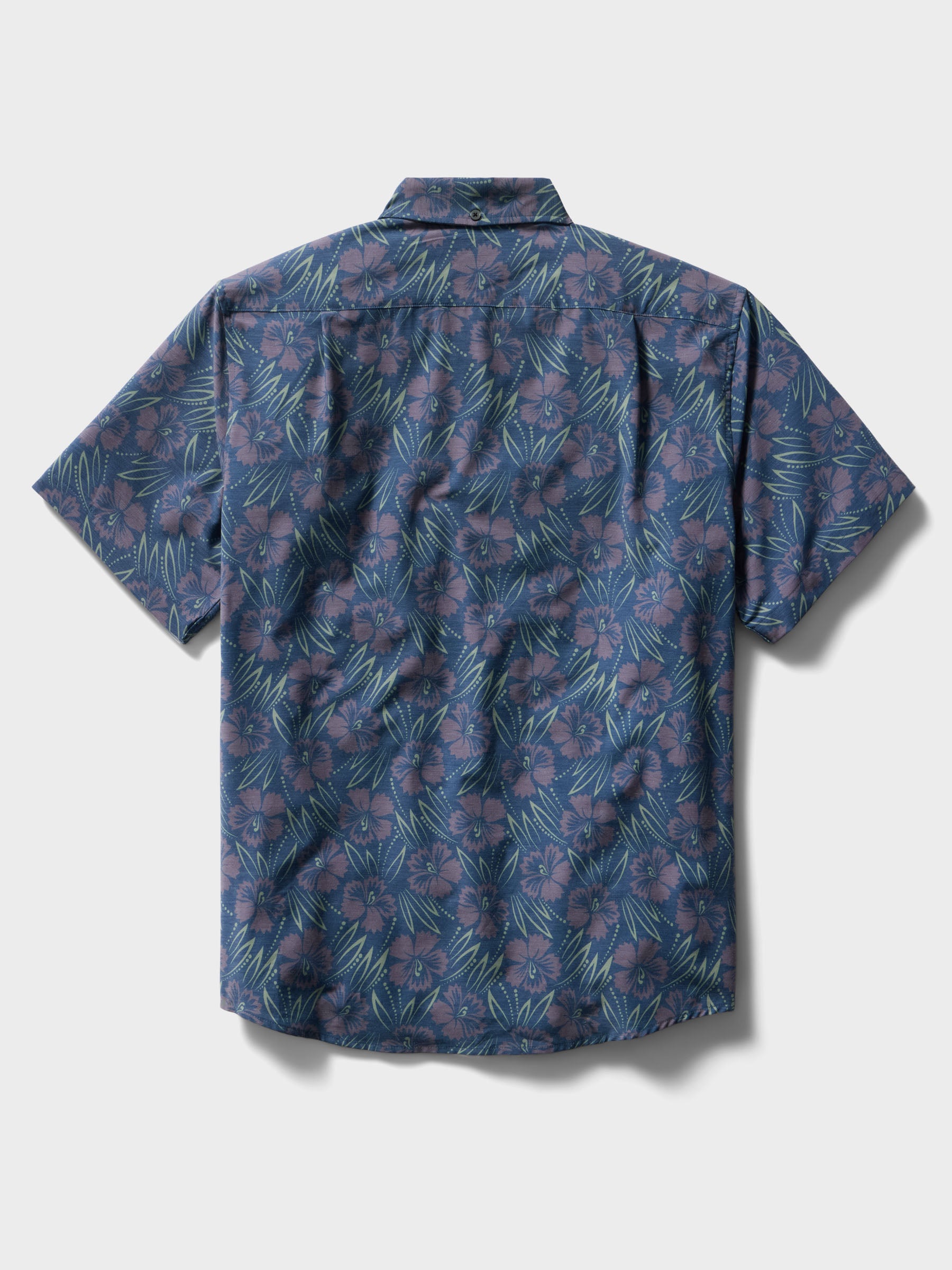 Reyn Spooner BLOSSOM HARMONY PERFORMANCE ALOHA SHIRT in NAVY