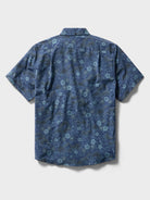Reyn Spooner SAKURA FIELDS PERFORMANCE ALOHA SHIRT in NAVY