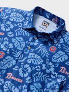 Reyn Spooner MLB® ATLANTA BRAVES COOPERSTOWN PERFORMANCE POLO in BLUE