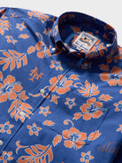 Reyn Spooner MLB® NEW YORK METS COOPERSTOWN PERFORMANCE ALOHA SHIRT in BLUE