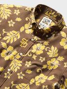 Reyn Spooner MLB® SAN DIEGO PADRES COOPERSTOWN PERFORMANCE ALOHA SHIRT in BROWN