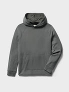 Reyn Spooner RAGLAN FLEECE HOODIE in HEATHER CHARCOAL
