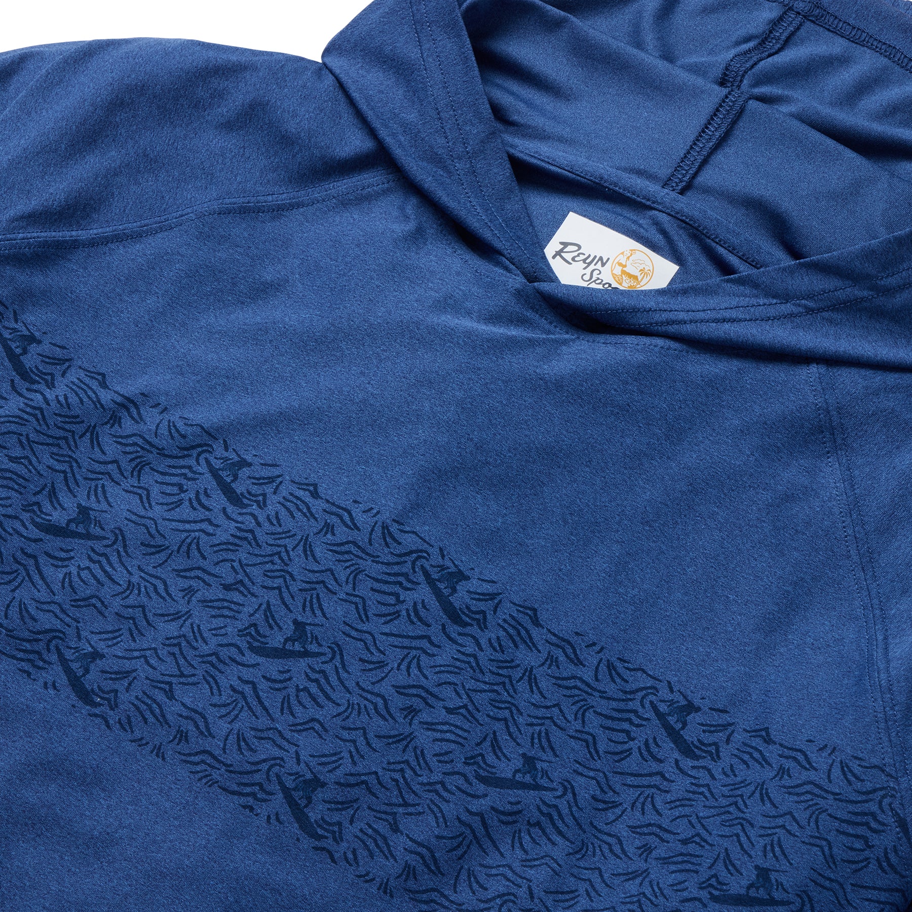 Reyn Spooner ISLAND GLIDE PERFORMANCE HOODIE in NAVY