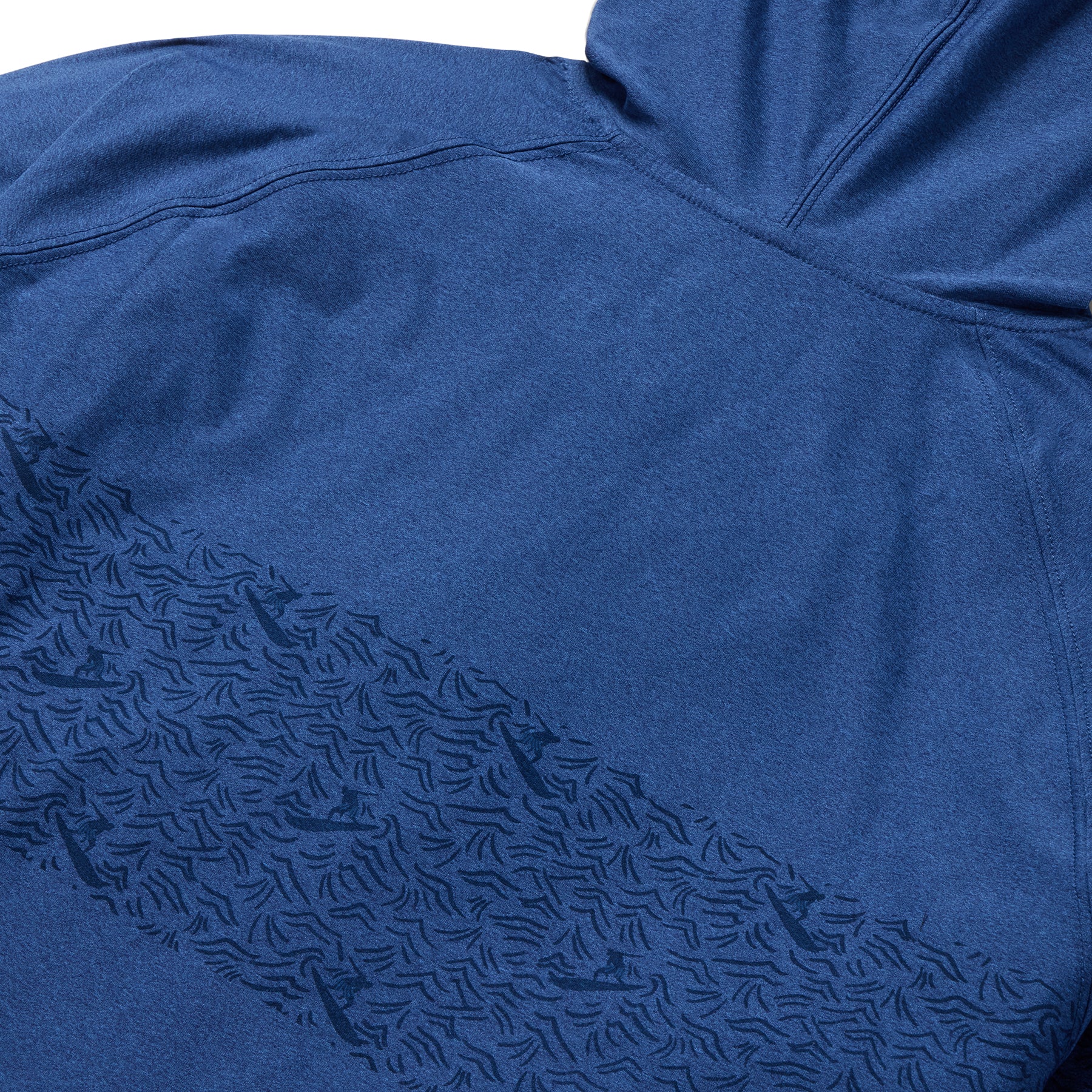 Reyn Spooner ISLAND GLIDE PERFORMANCE HOODIE in NAVY